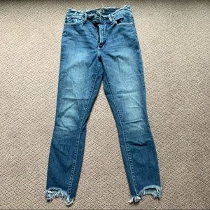 LIKE NEW ABERCROMBIE HIGH RISE JEANS